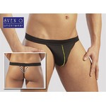 Herren String 7 {} black/ S