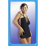 Kleid nahtlos 1  black / S/M - ������ ����-������ � ������������.