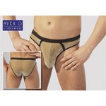 Herren Slip 1 {} gold/black / S