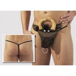 Herren Gag String Bulle #1  yellow/red S-L - ������� ������� 