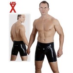 Latex Herren Kilt {} black/ L