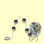 SILBER ANAL BEADS