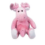 Novelty Plush Trick reindeer pink
